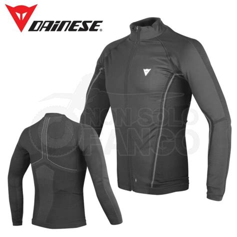 Maglia Tecnica D CORE NO WIND THERMO TEE LS Nero Antracite