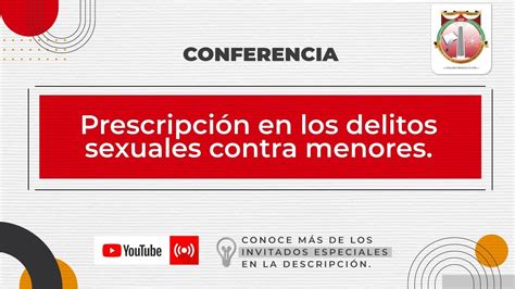 Prescripción De Delitos Sexuales Contra Menores Derecho Penal