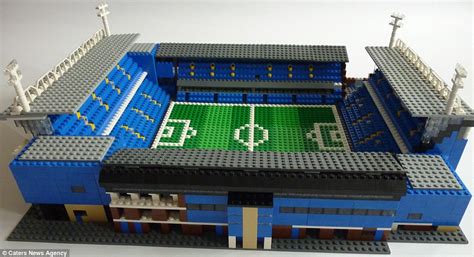 Lego Meets Premiere League Stadiums With Thousands Of The Toy Bricks