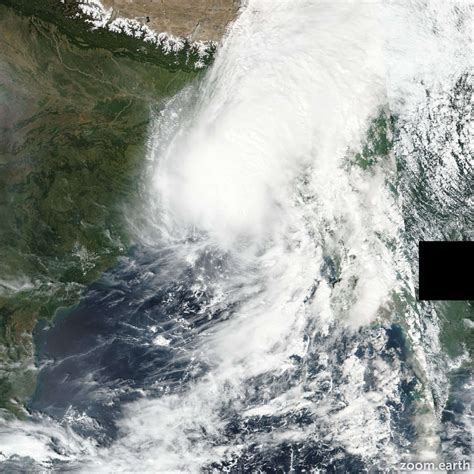 Cyclonic Storm Sitrang Live Tracker And Forecast Zoom Earth