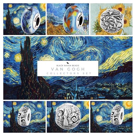 Black Raven Van Gogh Collection Exclusive Bead Store