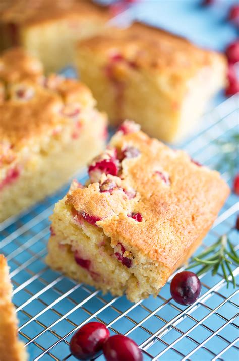 Cranberry Cornbread Peas And Crayons