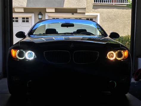 Lux H8 160 Angel Eyes Before And After BimmerFest BMW Forum