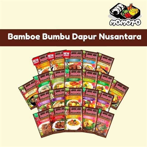 Jual Bamboe Bumbu Dapur All Varian Rawon Rendang Balado Nasi Goreng