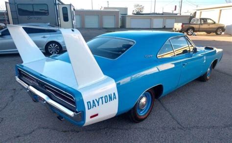 The 1969 Dodge Charger Daytona Is One Of The Most Recognizable Muscle