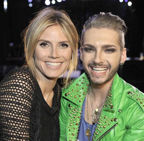 Gntm Bill Kaulitz Bt Mit Heidi Klum Stage Diving Bilder Fotos Welt