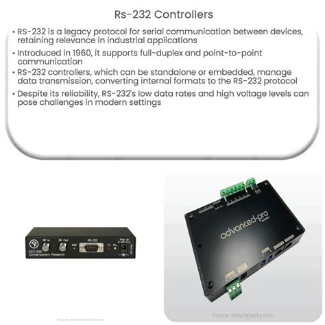 Rs 232 Controllers How It Works Application And Advantages