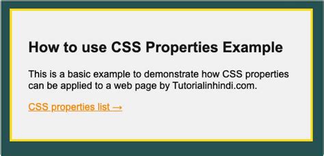 Css Property In Hindi Css Properties Tutorial In Hindi