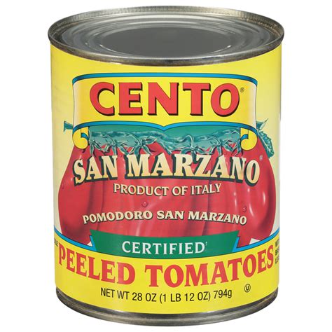 Save On Cento Certified San Marzano Whole Peeled Tomatoes With Basil