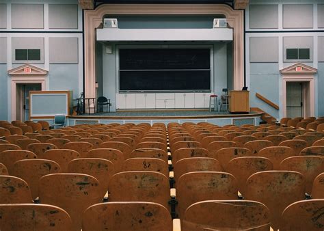 Free Images Auditorium Room Education Classroom Interior Design