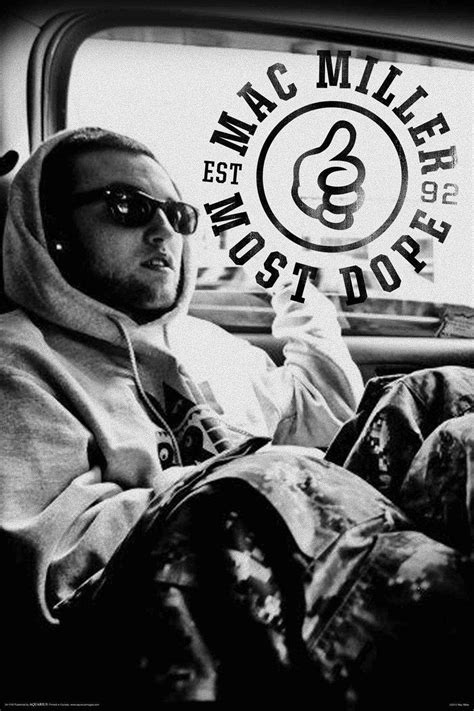 Mac Miller Thumbs Up Logo Wallpaper