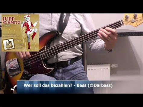 Jupp Schmitz Wer Soll Das Bezahlen Bass Cover Instrumental