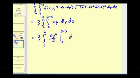 Surface Integrals With Explicit Surface Part 2 Youtube