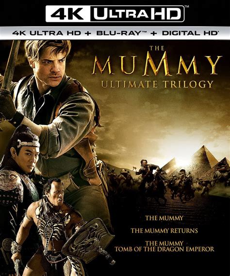 Amazon The Mummy Ultimate Trilogy Blu Ray Brendan Fraser