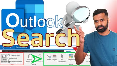 Outlook Search Tips For Faster And Better Results Search Tab Help