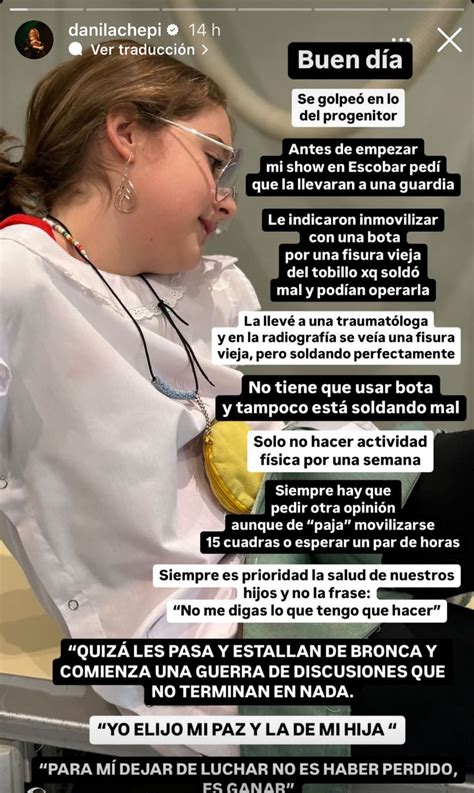 El mal momento que vivió Dani La Chepi con su hija Pedí que la