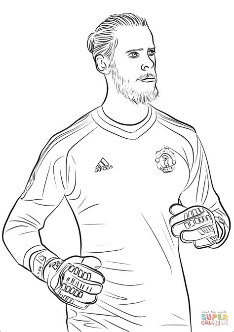 Dibujos De David Beckham Para Colorear E Imprimir Dibujos Colorear