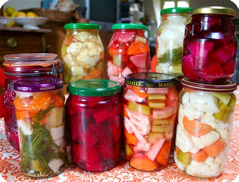 Conserve de légumes maison Ustensiles de cuisine