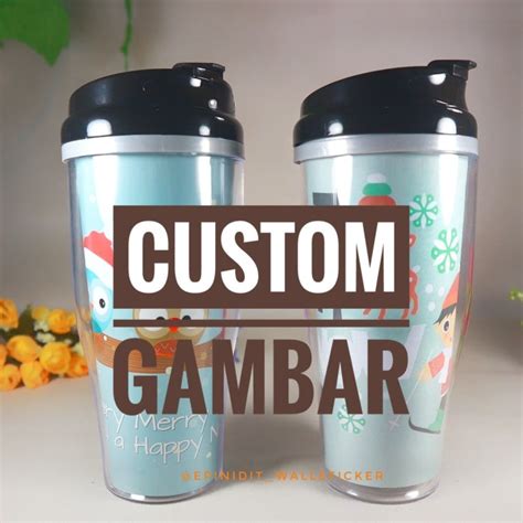 Jual Custom Tumbler Souvenir Hadiah Promosi Pemilu Rapat T Hadiah