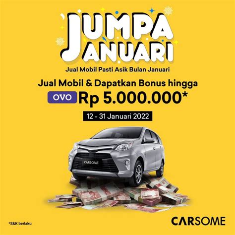 Jual Mobil Pasti Asik Di Carsome Carsome Indonesia