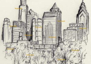 Philly Skyline Drawing at PaintingValley.com | Explore collection of ...