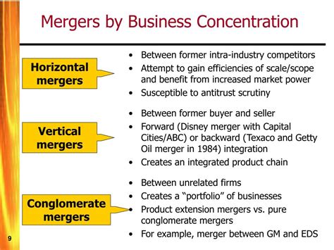 PPT - Mergers, Acquisitions, and Corporate Control PowerPoint ...