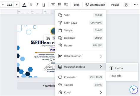 Begini Cara Membuat Piagam Penghargaan Di Canva Dengan Jumlah Banyak