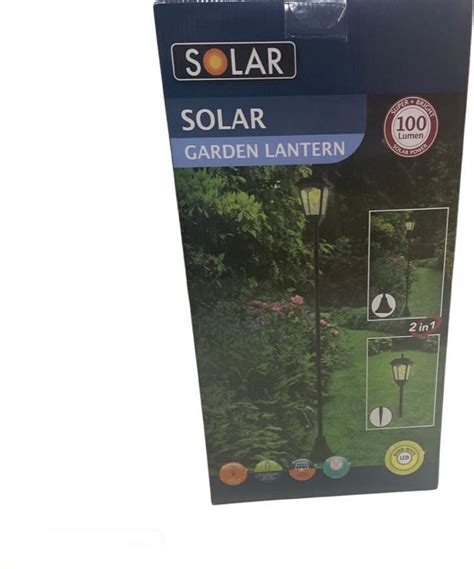 Solar Tuinverlichting Solar Lantaarn Solar Lantaarn Buiten Solar