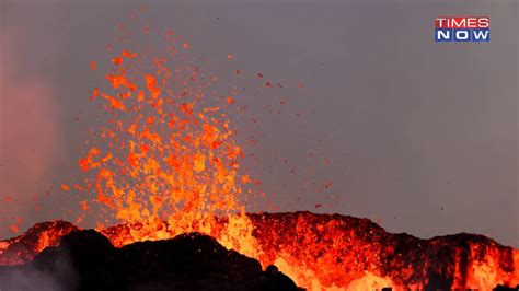 Iceland Volcano Eruption Spewing Life Threatening Toxic Gas World News Times Now