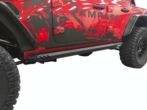 Rampage Products 26410031 Rock Rails For 18 20 Jeep Wrangler Jl