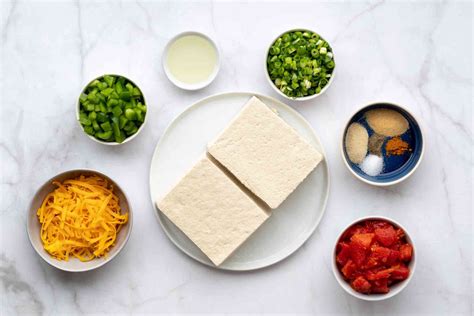 Receta De Tofu Revuelto Vegetariano Con Queso