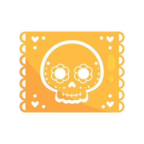 day of the dead skull flag 11484086 Vector Art at Vecteezy