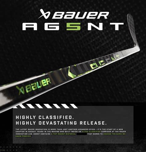 New Senior Bauer Ag5nt Hockey Stick Sidelineswap