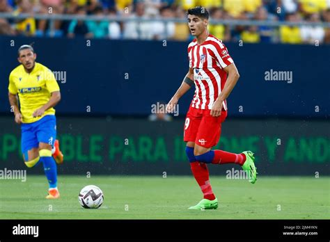 Alvaro Morata Of Atletico During The Ramon De Carranza Trophy Match