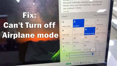 How To Fix Can T Turn Off Airplane Mode In Lenovo Laptop Windows