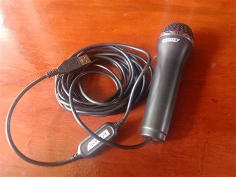 Konami Usb Microphone Playstation3 Video Gaming Gaming Accessories