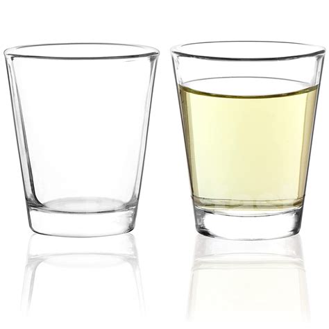 Wholesale Clear Shot Glass Bulk Small With Heavy Base Whiskey Liquor Round Espresso Sports