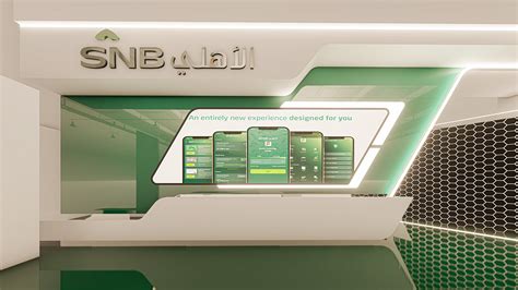 Snb Saudi National Bank Interior Design Behance