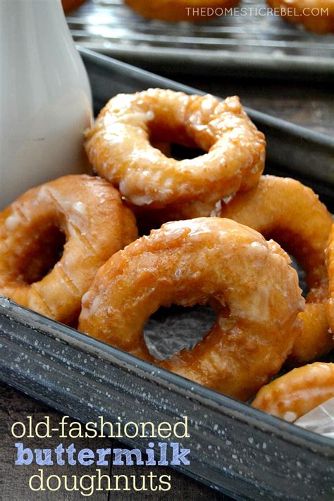 Easy Homemade Buttermilk Old Fashioned Doughnuts The Domestic Rebel