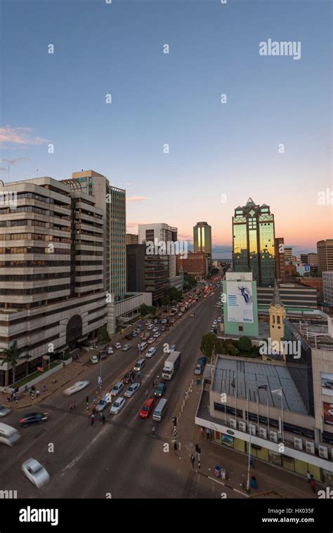 Harare is the capital city of Zimbabwe Stock Photo - Alamy