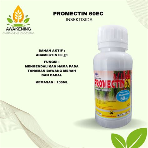 Jual PROMECTIN 60EC 100ML INSEKTISIDA ABAMEKTIN Shopee Indonesia