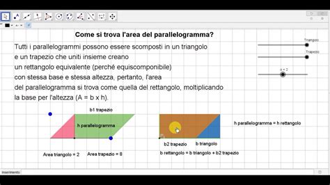 Area Parallelogramma Con Diagonali