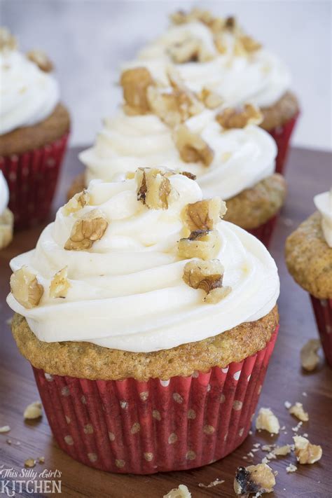 Banana Cupcakes With Cream Cheese Frosting Artofit