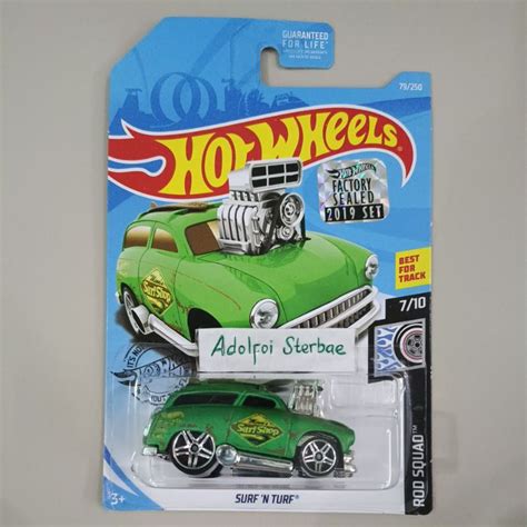 Jual Hotwheels Hot Wheels Surf N Turf Zamac Factory Sealed Short Card Tooned Akta Rod Squad Hw