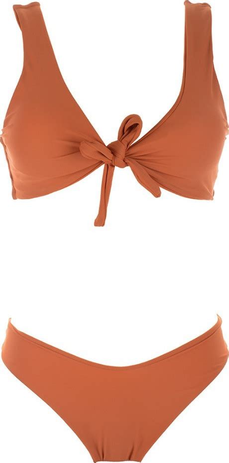 Famous Shoes 31029 Set Bikini Τριγωνάκι Camel Skroutz gr