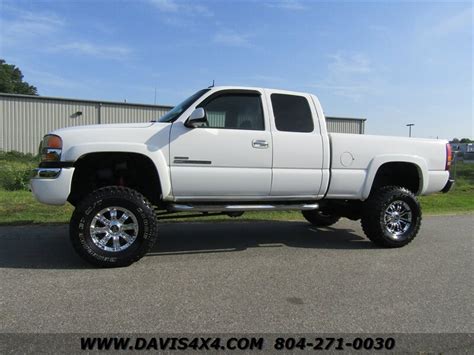 2003 Gmc Sierra 2500 Hd Diesel 66 Duramax Lifted 4x4 Quad Cab Sold