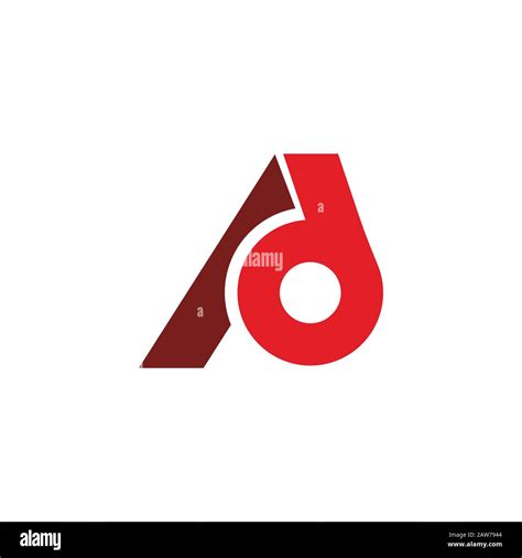 Initial Letter Ad Or Da Logo Design Template Stock Vector Image Art