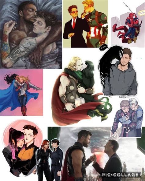 Pin On Gay Marvel Ships