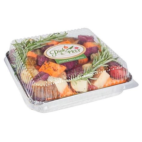 Pick Prep Potato Medley Oven Grill Ready Tray Avg 2lb Products