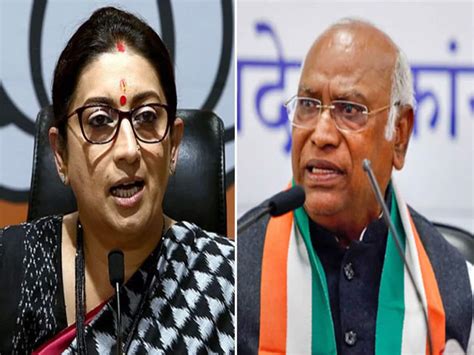 Smriti Irani Slams Rahul Gandhi Kharge Also Demands Apology From PM